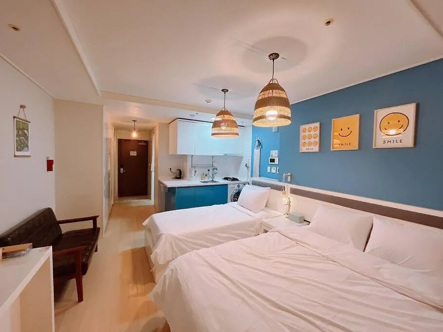 Haeundae Beach Stay #2Min Walk #2Beds Busan 0*,  Sydkorea